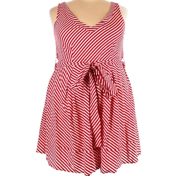 Retrolicious Red Stripe Dress - Picture 1 of 1